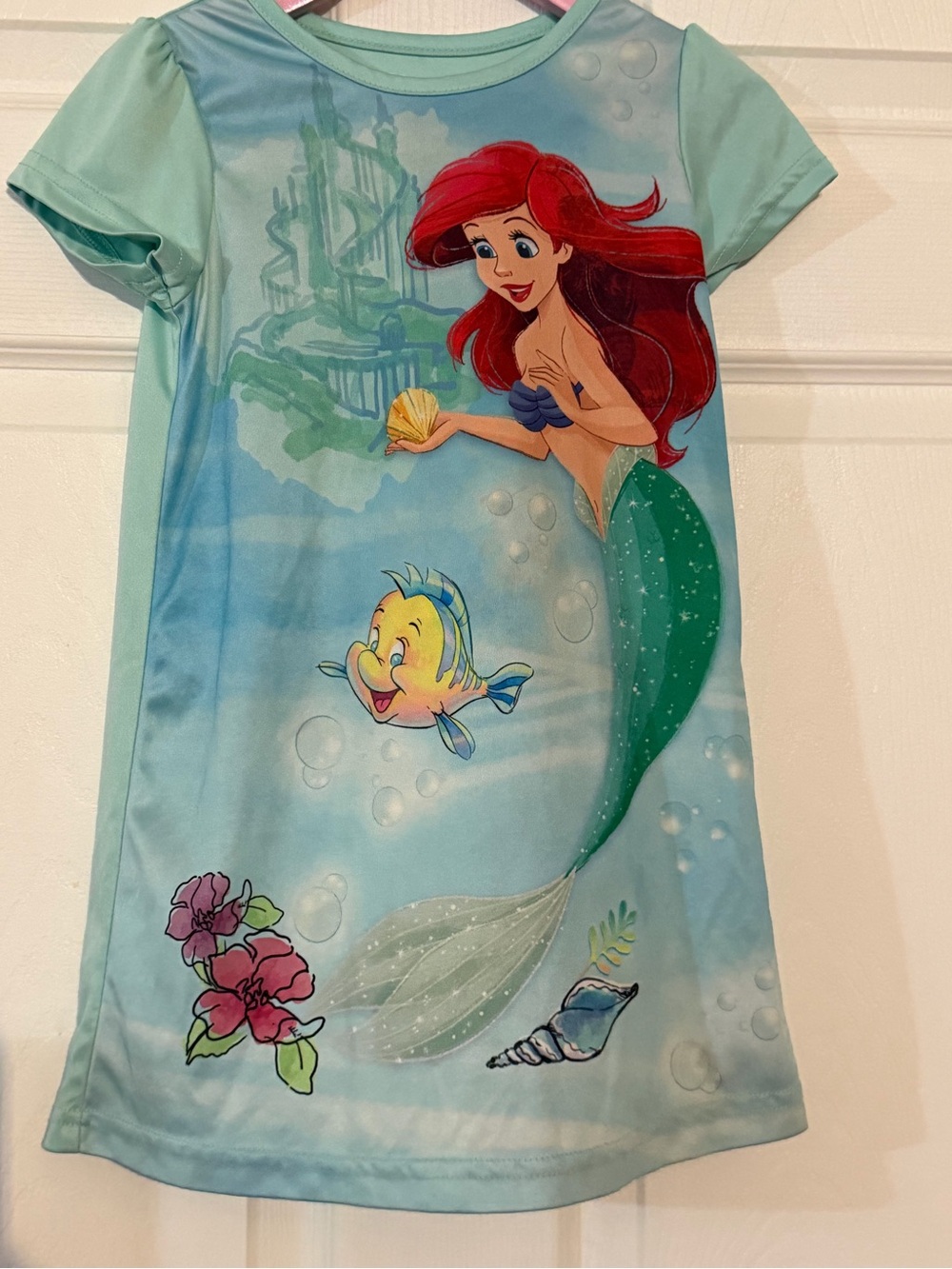 Disney Little Mermaid Ariel Short Sleeve nightgown
